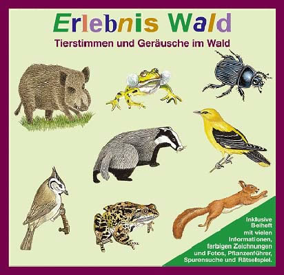 Erlebnis Wald Audio CD Naturgeräusche