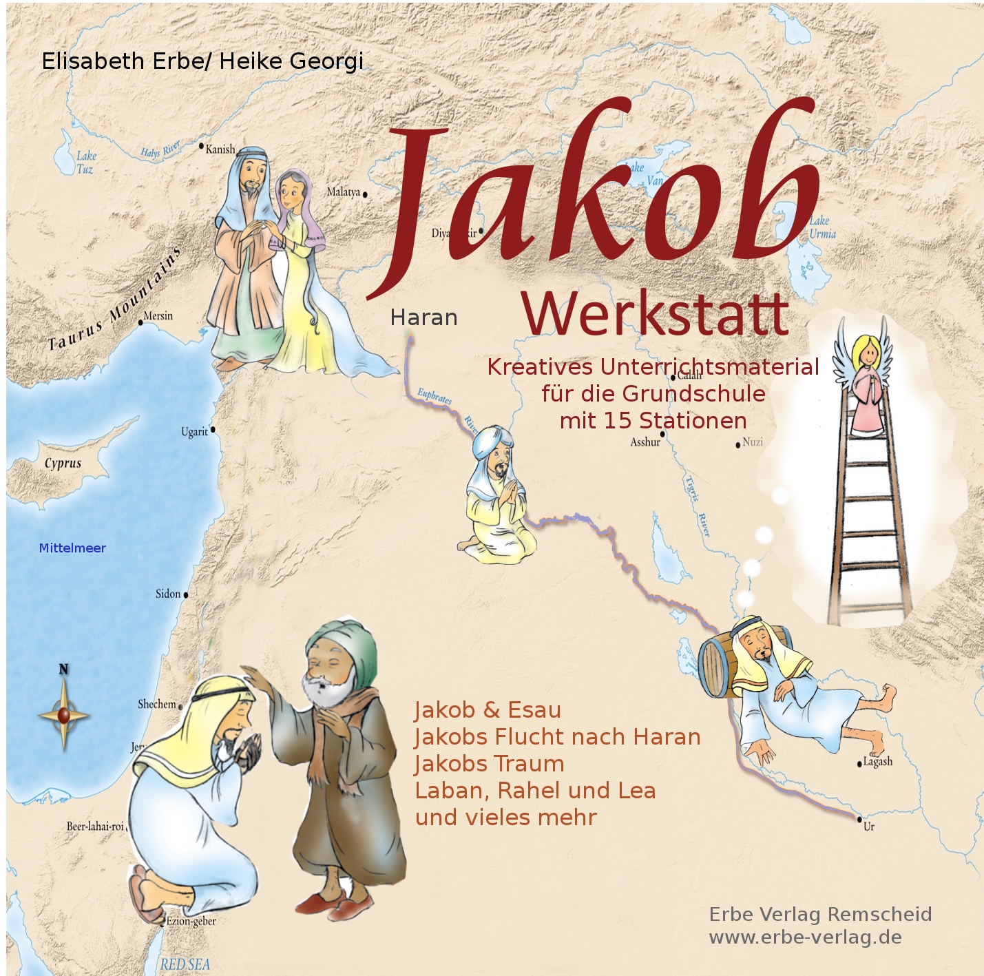 Jakob Esau Rahel Isaak Arbeitsblatt Grundschule